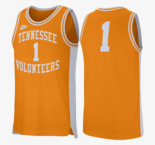 Men's Tennessee Volunteers ACTIVE PLAYER Custom Orange Stitched Jersey Men's Tennessee Volunteers ACTIVE PLAYER Custom Orange Stitched Jersey
